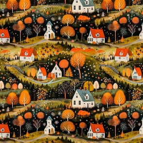 Folk Art Autumn #3