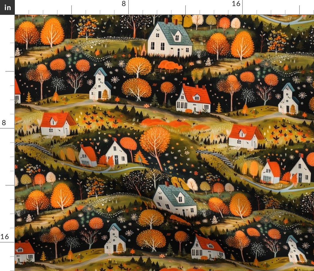 Folk Art Autumn #3