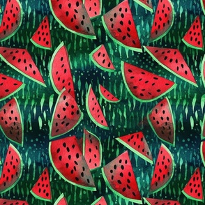 watermelon batik
