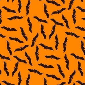 Bats on Orange