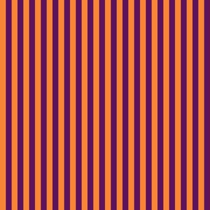 Halloween Purple Orange Stripes
