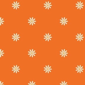 XS ✹ Traditional Daisies in Orange