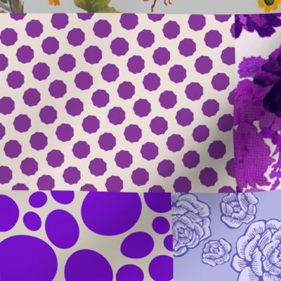 patchy prints purple
