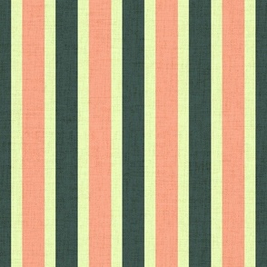 Marlene Stripe Green Peach