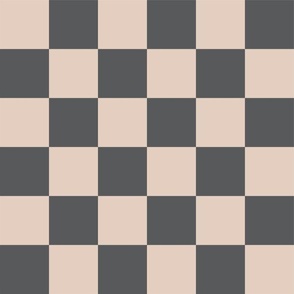 boho neutral checkers - 2in squares