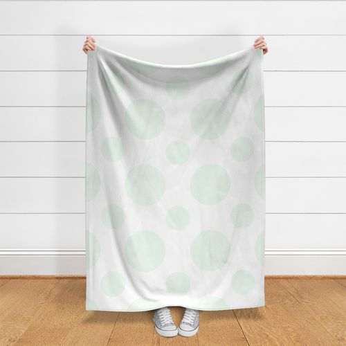 Mint Green Dots-lg