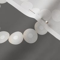 pearl ring - grey