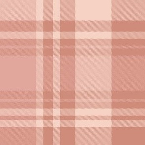 Medium // Preppy Plaid: Pink - Classic Vibes kids fabric + wallpaper