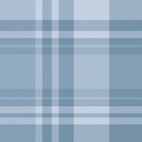 Medium // Preppy Plaid: Blue - Classic Vibes kids fabric + wallpaper