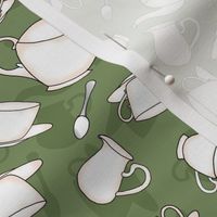 Tumbling Tea Party Set (Sage Green small scale) 