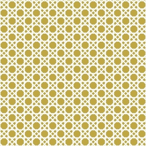 basket weave small - gold