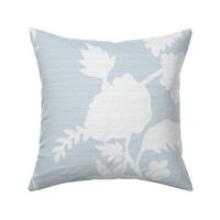 Grasscloth Texture Courtney Block Print White on Soft Blue copy