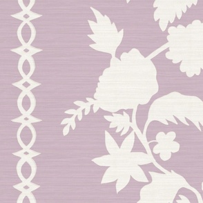 Grasscloth Texture Courtney Block Print White on Soft Lialc copy