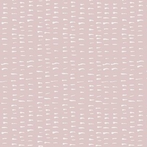 Small // Tiny - Organic Dash - Dusty Pink