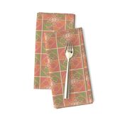 Copper Geo Ceramic Tiles Small