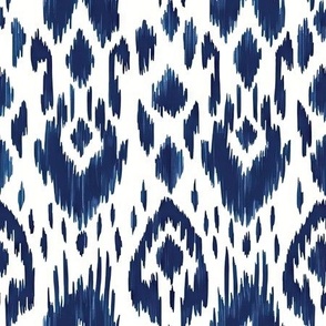 Blue Ikat #3