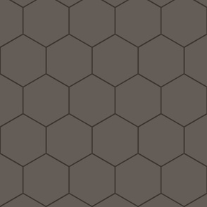 hexagon_tile_68615c_brown