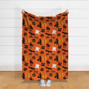 FELT-HALLOWEEN - Cute For Kids Orange and Black