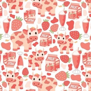 Strawberry Cow Pattern
