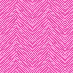 Barbie cotton candy and fuchsia zebra stripe 8x8