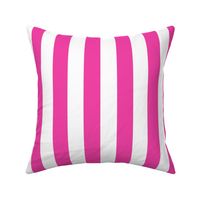 Barbie fuchsia stripe 3x3