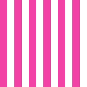 Barbie fuchsia stripe 3x3