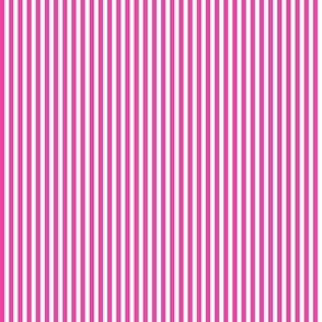 Barbie fuchsia stripe .5x.5