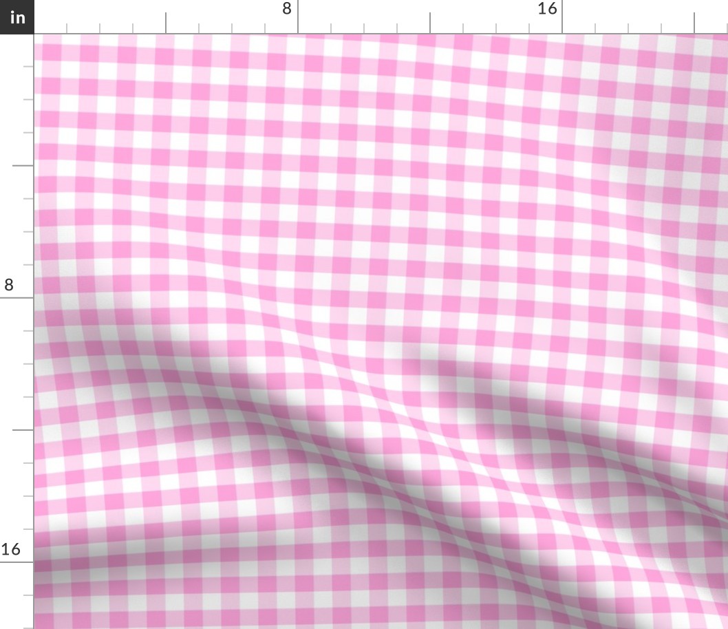 Barbie cotton candy plaid 1x1