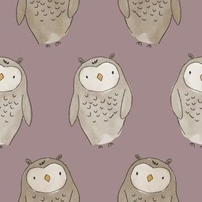 Watercolour Owl (6")