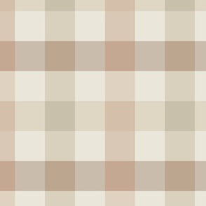 Fall Plaid (Cream) (12")