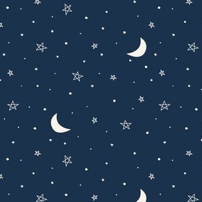 Desert Night Sky (Navy)