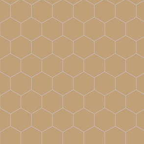 hexagon_gold_ochre_beige