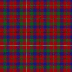 Robertson 1820 White line tartan, 3" - Wilson's of Bannockburn