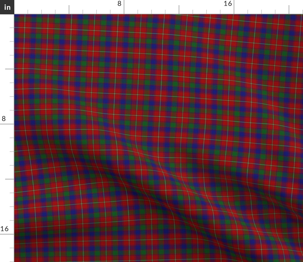 Robertson 1820 White line tartan, 3" - Wilson's of Bannockburn