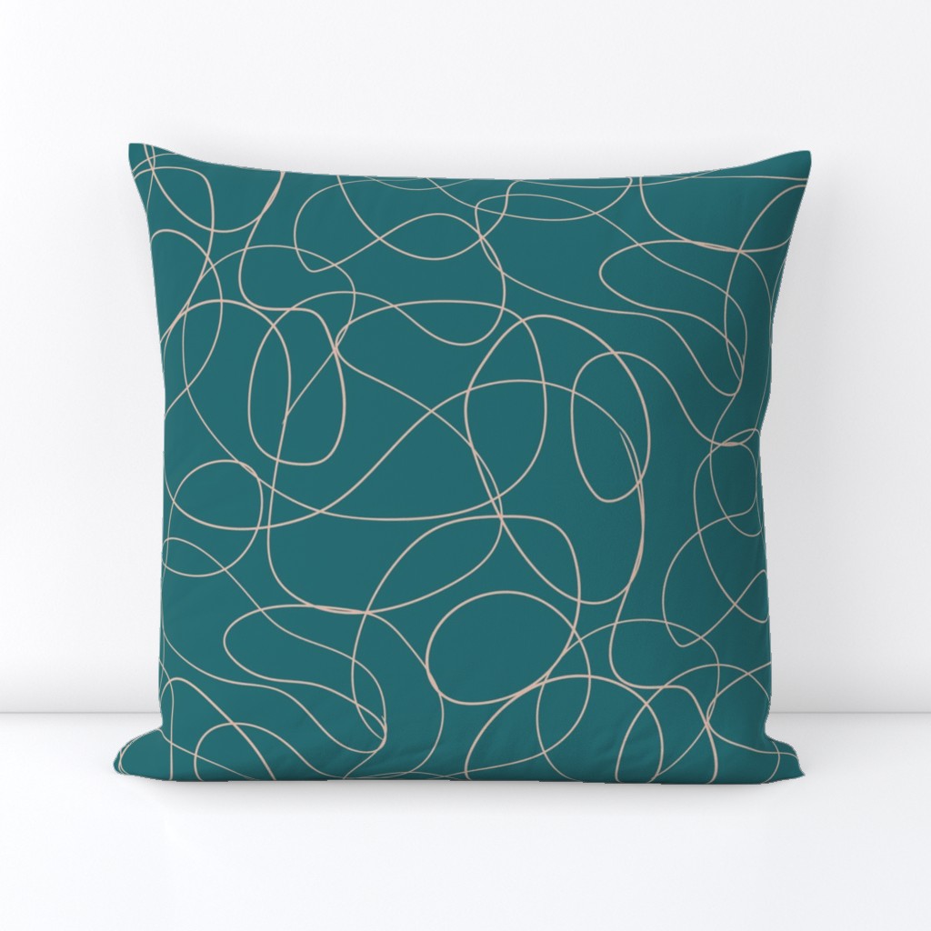 Creative Scribbles - North Sea Green (MEDIUM)