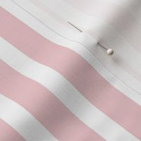 Candy Stripe - Pastel Pink/White - 10 inch