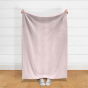 Candy Stripe - Pastel Pink/White - 10 inch