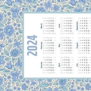 2024 Calendar Tea Towel – french country kitchen
