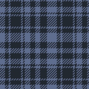 Blue Nova simple Tartan navy