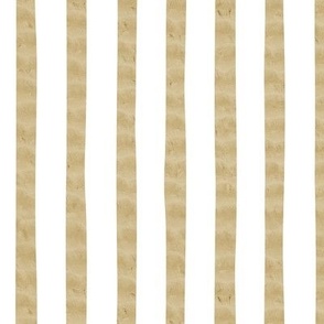 Jumbo // Seersucker - textured stripes - tan gold brown 