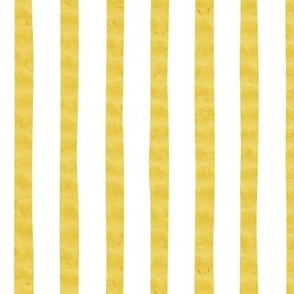 Jumbo // Seersucker - textured stripes - yellow gold 