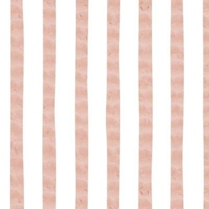 Jumbo // Seersucker - textured stripes - dusty pink 