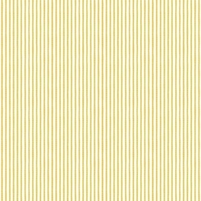 Small // Seersucker - textured stripes - yellow gold
