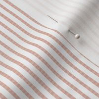 Medium // Seersucker - textured stripes - dusty pink