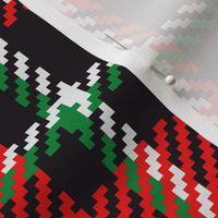 Christmas plaid red green