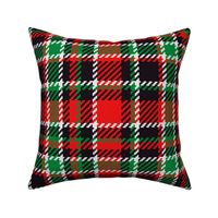 Christmas plaid red green