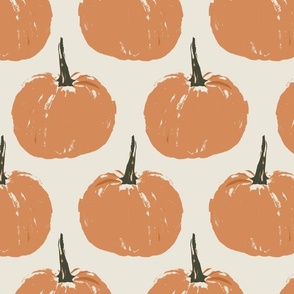 Pumpkins (Cream) (24")