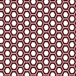Maroon Honeycomb Version Four Small Scale 4 x 4