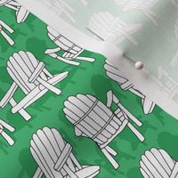 Adirondack Chairs (Grass Green small scale)  