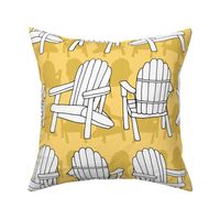 Adirondack Chairs (Sunshine Yellow large scale)  